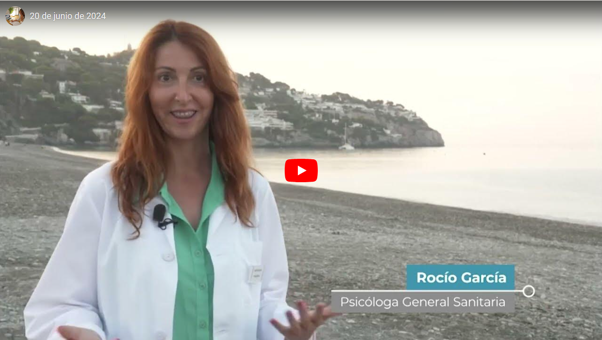 Entrevista en Salud al día de canal sur sobre los beneficios Psicológicos que nos supone la presencia del mar